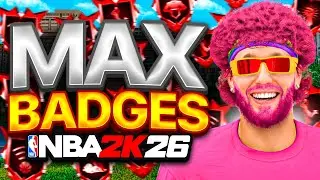 FASTEST WAY TO MAX BADGES ON NBA 2K26! HOW TO GET ALL BADGES FAST AND EASY IN 2K26
