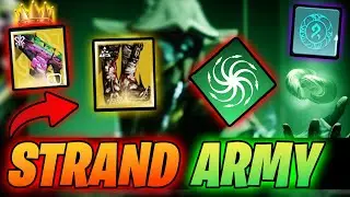 This WARLOCK BUILD IS ABOUT TO DOMINATE PVE (Best STRAND Warlock Build Destiny 2 Heresy)