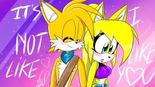 It's not like i like you!! Tails X Diannah ✨💛🦊