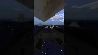 Minecraft STARWARS Flying a TIE Fighter!!! #minecraft #starwars #shorts