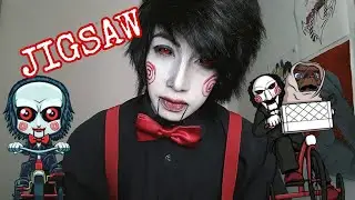 Jigsaw Makeup Tutorial [Cosplay]