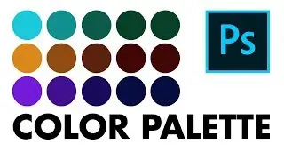 How to Make Color Boxes - Creating Color Palette Design in Photoshop