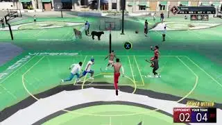 Vince Carter Arm In The Rim