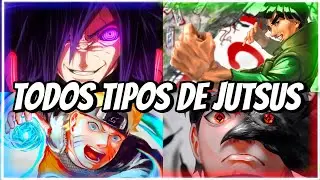 TODOS OS TIPOS DE JUTSUS QUE EXISTEM EM NARUTO!