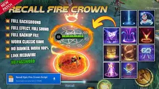 SCRIPT RECALL FIRE CROWN NO PASSWORD FULL EFFECT VOICE - CARA PASANG SCRIPT RECALL ML