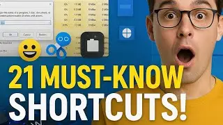21 Windows 10 Keyboard Shortcuts You MUST Know in 2025! (Boost Productivity) 