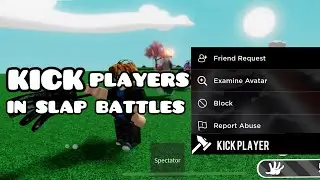 HOW TO PERMANENTLY KICK PLAYERS FROM YOUR PRIVATE SERVERS! (Slap battles)