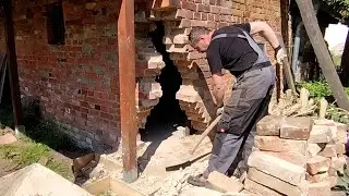 Stallecke mauern - Baustellentag - Hofvlog 158
