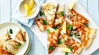 Mushroom, Lamb and Feta Gozleme