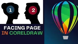 Facing Page  With Auto Numbering in coreldraw