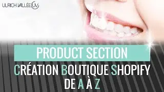 Section Produit Fastlane sur la page d'accueil/ page de vente de ta boutique Shopify