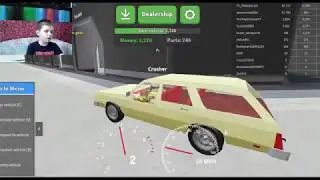 ROBLOX! Ломаем Машины! Car Crashers 2! Летсплей