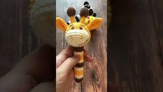Giraffe rattle toy for newborn baby