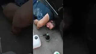 Замена.доливка масло АудиQ7 в коробке.
