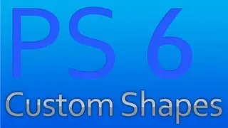Photoshop Tutorial - Custom Shapes and Options