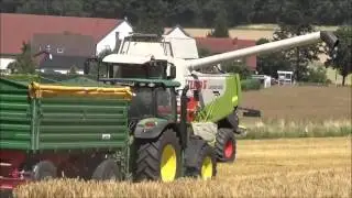 (2015) Gerste///Claas Lexion 550// John Deere 6R
