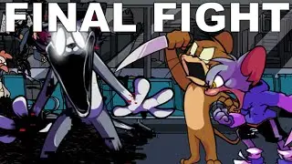 FNF Final Fight but Pibby Tom , Jerry and Tuffy sings it (Cover) [Darkness Takeover Mod]