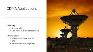 Multiple Access Techniques for Satellite Communications CDMA and OBP