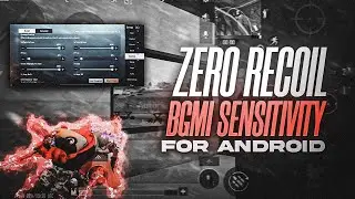 Bgmi Best Sensitivity For Android / IOS | Zero Recoil pubg Sensitivity | bgmi Guide | NEERAJ ZONE