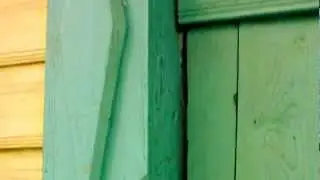 Резное обрамление угла дома