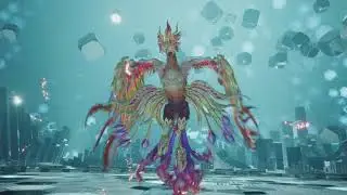 Defeating Full Might Phoenix!  Cloud can fly?!?!