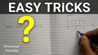 Sketch signals from given equations with tips and tricks | sketch waveforms | Emmanuel Tutorials