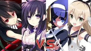 Akame & Tohka vs Orie & Shimakaze MUGEN Multiverse