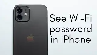How to see your Wifi password on iPhone
