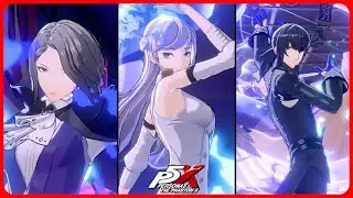 All Beta 1 Characters in Combat Gameplay - Persona 5: The Phantom X