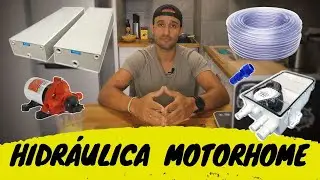 Como montar o SISTEMA HIDRÁULICO do MOTORHOME | Barato e Eficiente