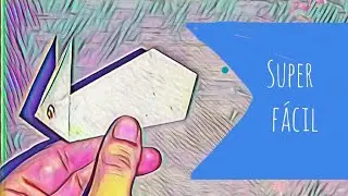 Origami de coelho | Fazendo uma dobradura de coelho