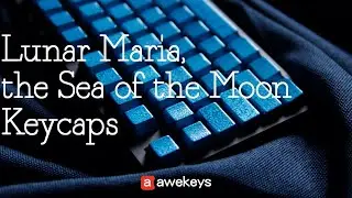 Awekeys「Lunar Maria, the Sea of the Moon」Metal Keycaps
