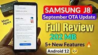Samsung Galaxy J8 New September Update Full Review | 5+ New Features🔥 | Samsung J8 Android 11