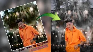Lightroom New background Colour Change photo Editing || Lightroom hard editing in 1 Minutes