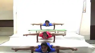 Koundinyasana|Acharyakulam yoginis|strength|