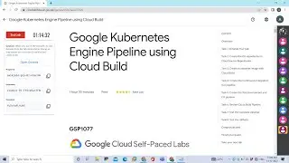 Google Kubernetes Engine Pipeline using Cloud Build 