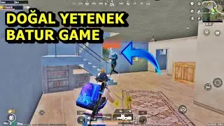 DOĞAL YETENEK BATUR GAME ! MÜTHİŞ MAÇ SOLO SQUAD PUBG MOBİLE
