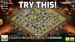 TRY THIS "7 Invisi Spell Blizzard Combo" for 3 Stars in Clan Wars