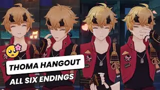 Playing Thoma's Hangout Event 💕 The nicest character that ever was 🔥