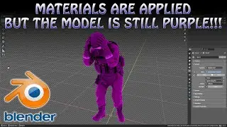 Fix Your Purple Models in Blender FAST