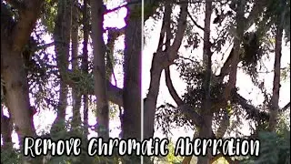 Remove Chromatic Aberration - Affinity photo iPad tutorial