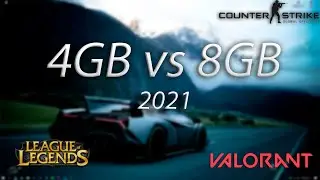 4gb VS 8gb con la GT 610 2GB GDDR3 en 2020!   -LOL-CS:GO-VALORANT-FORTNITE-