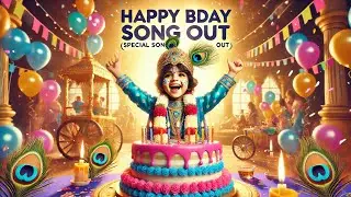 KRISHNA HAPPY BDAY SONG OUT | NIMZO | #youtubeshorts #trending #shortsfeed #shorts #krishnabhajan