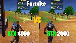 RTX 4060 vs RTX 2060 - Fortnite Performance Mode | Chapter 5 Season 2