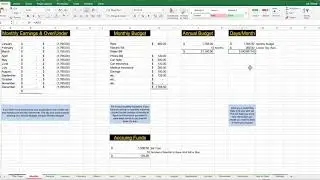 CLEMCO.U Basic Budget Template Tutorial v3