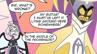Adam's Magical Guitar! Hazbin Hotel Comic Dub