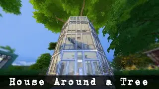 The Sims 4: House Build | House Around a Tree