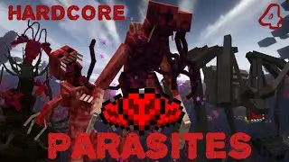 THE INFECTION HAS BEGUN... MINECRAFT HARDCORE SCAPE & RUN PARASITES
