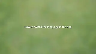APP Chinese and English switch (BL03 Drone)