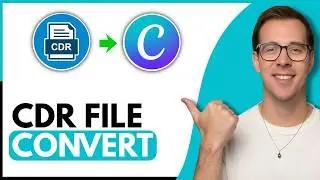 How To Convert Canva PDF To CDR File (Step By Step)